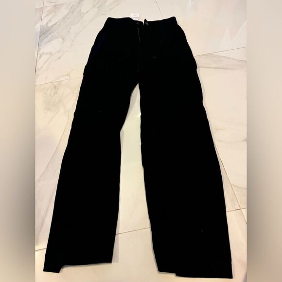 Black cotton on CARGO pants #12 - Picture 8 of 10
